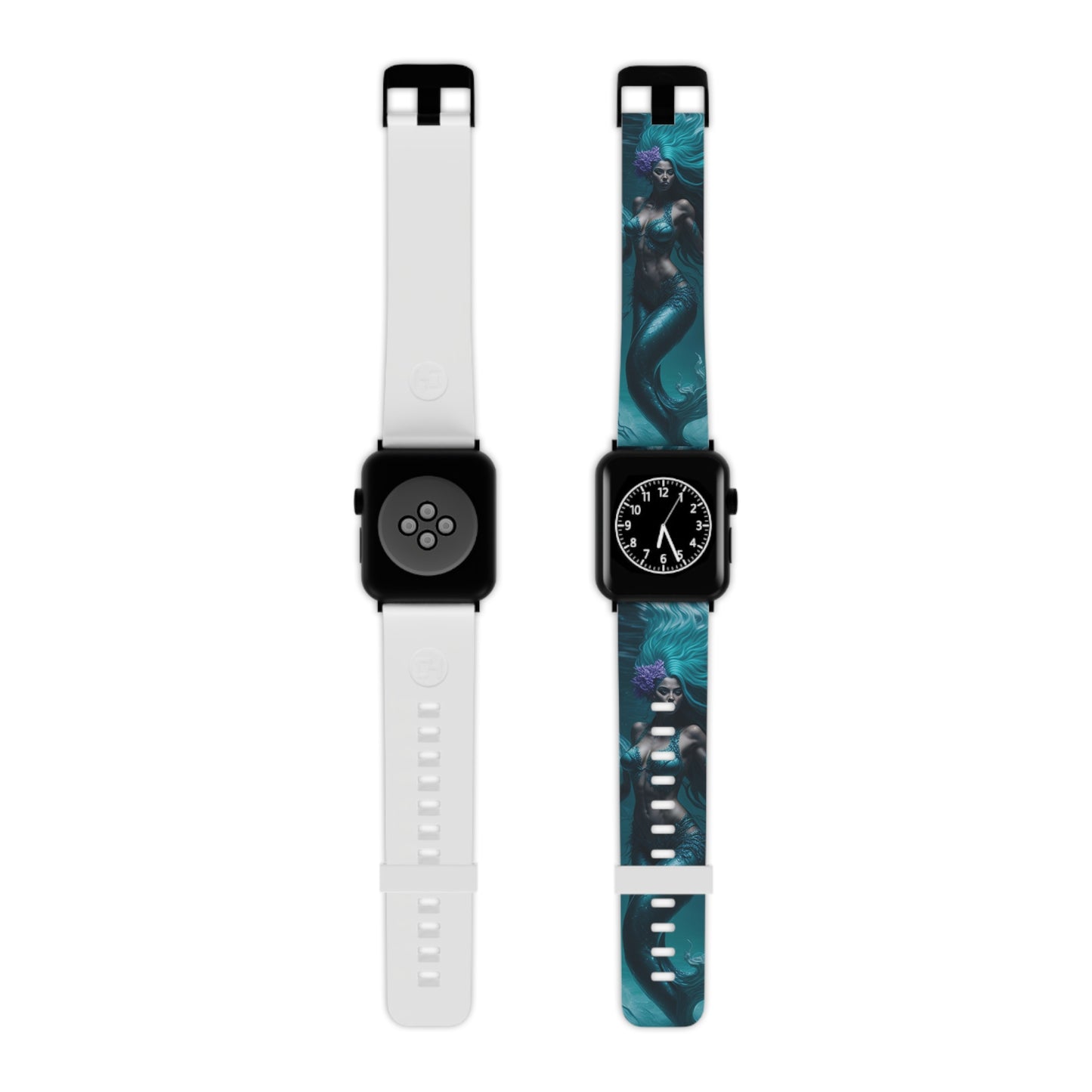 Mermaid Apple Watch Band, Professional-Grade Thermo Elastomer Material | Compatible with Apple Watch Series 1-8 & SE, Great Gift, Man, Woman
